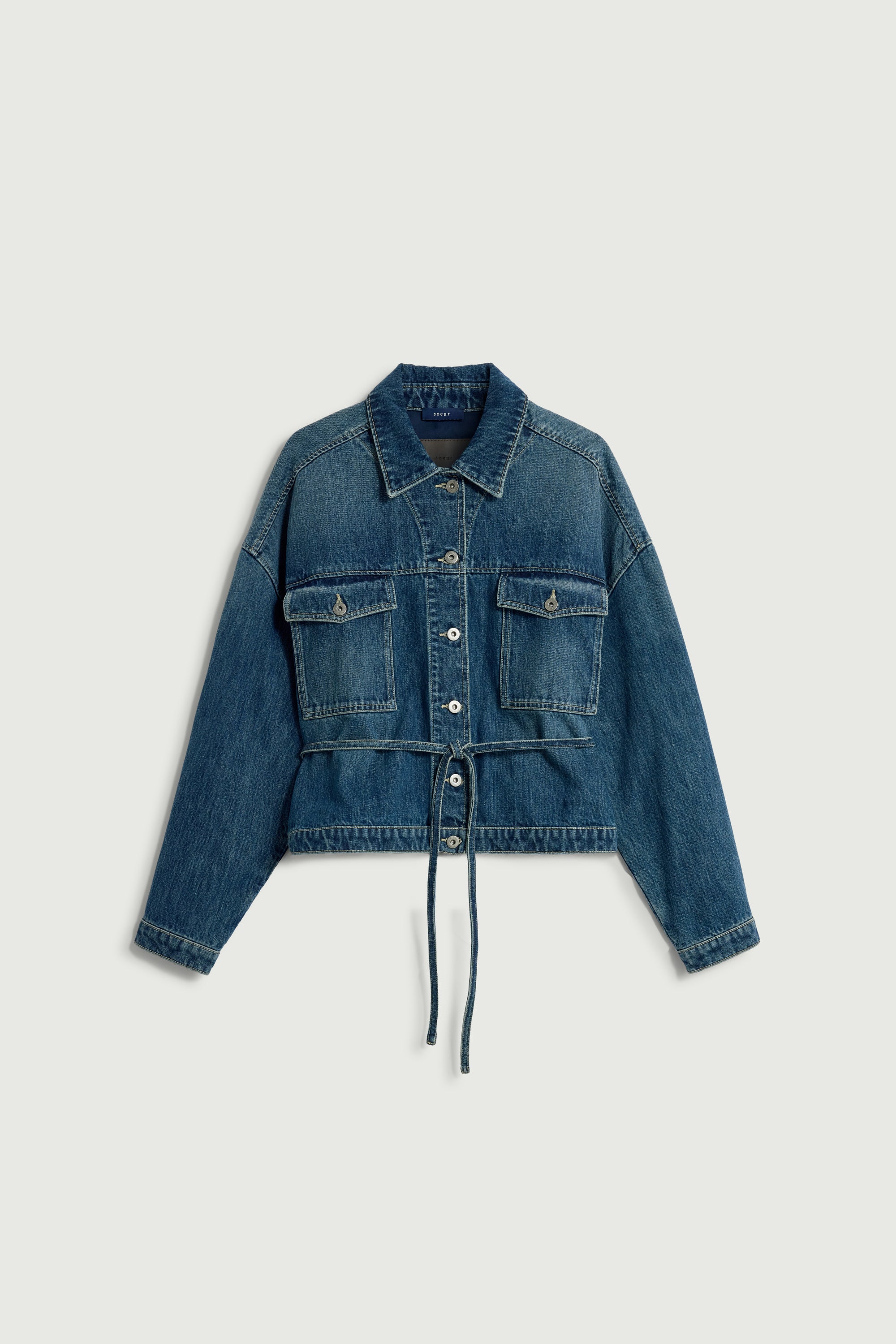 Jacket LYS Denim Washed Blue