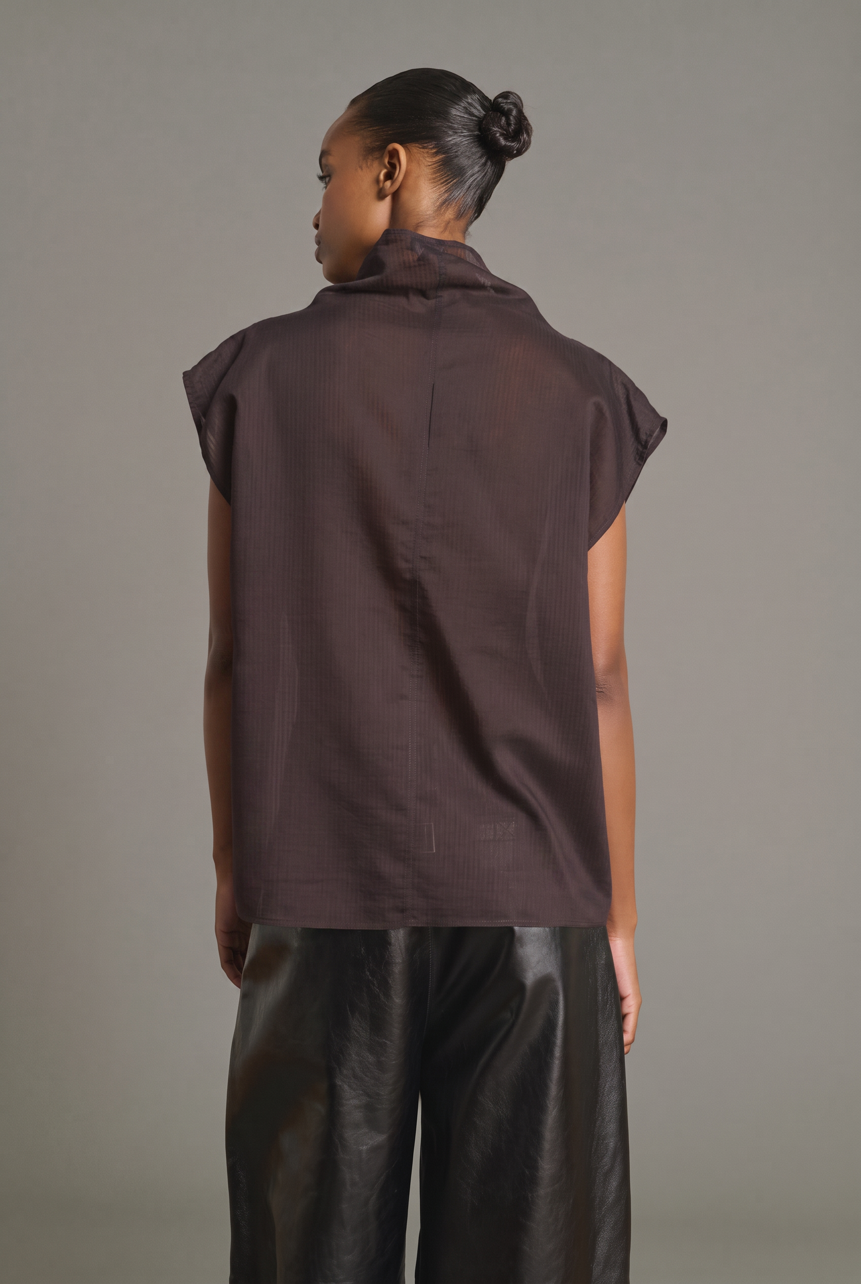 Blouse IZUMI Fig/Brown