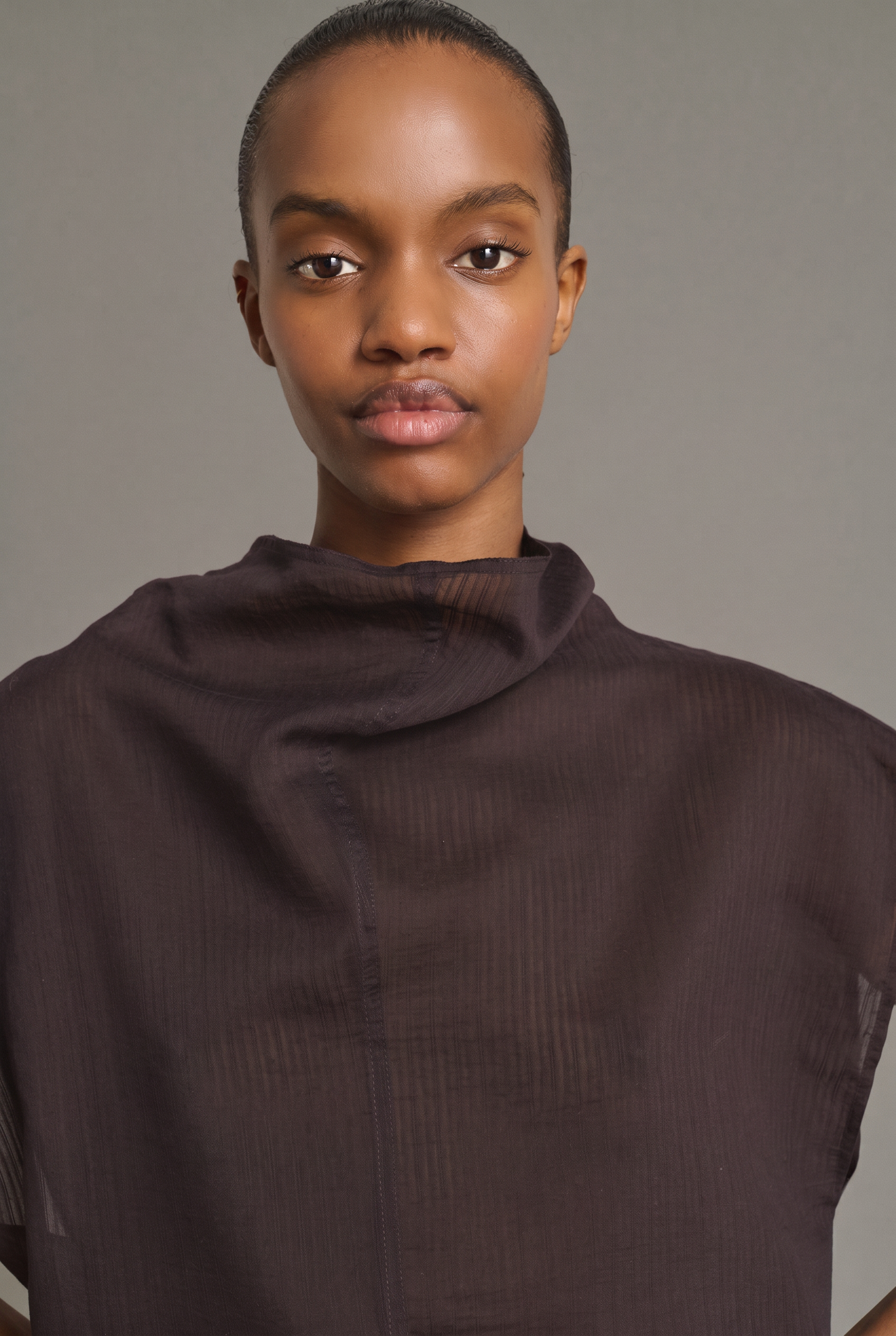Blouse IZUMI Fig/Brown