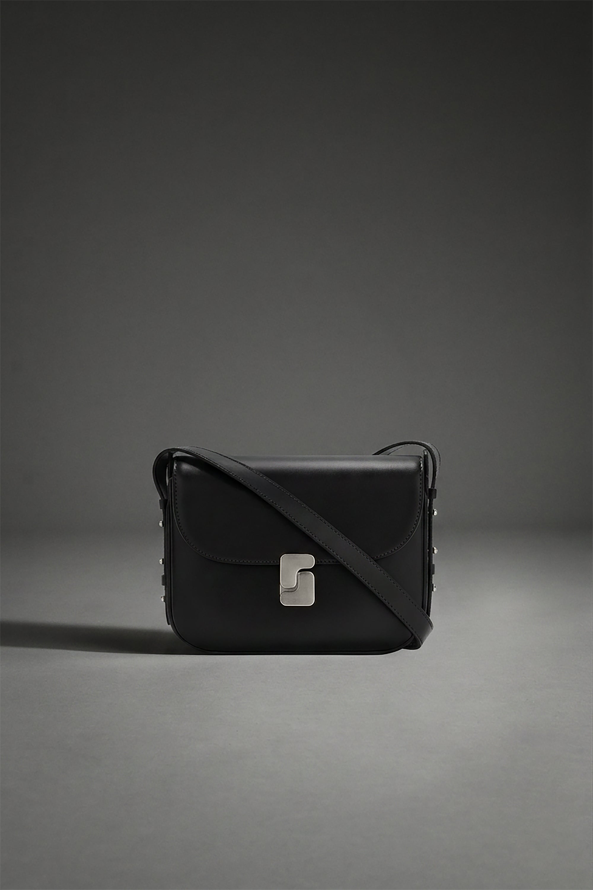 SAC BELLISSIMA MINI Black Clasp Silver-Tone