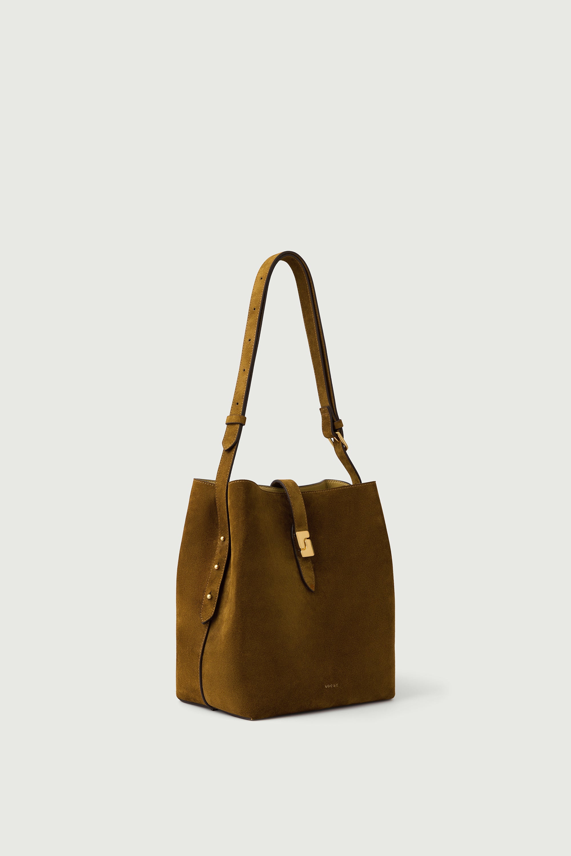 SAC BELLO Caramel Split Leather