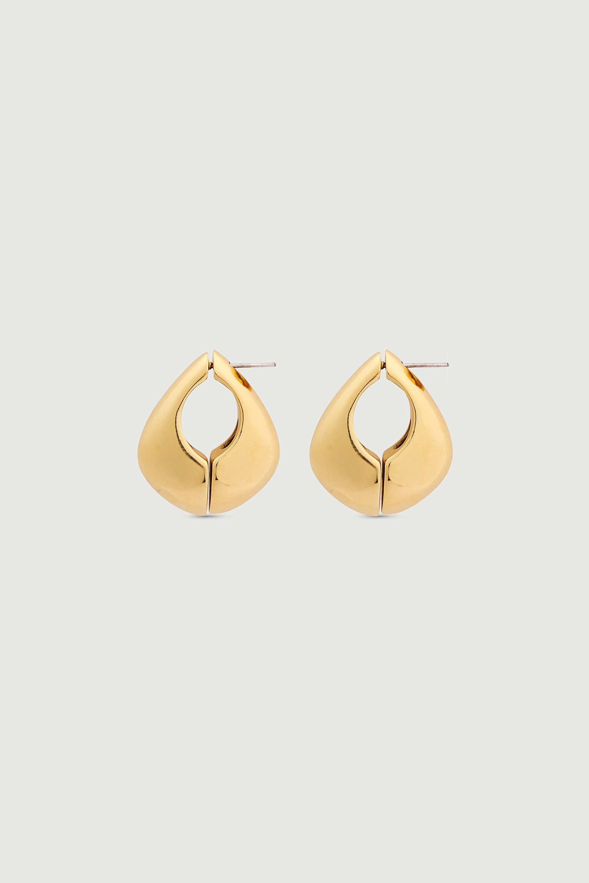Earrings MAXI Gold-Tone